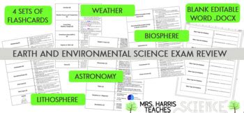 Earth Science RTCU Reviewer Flashcards .